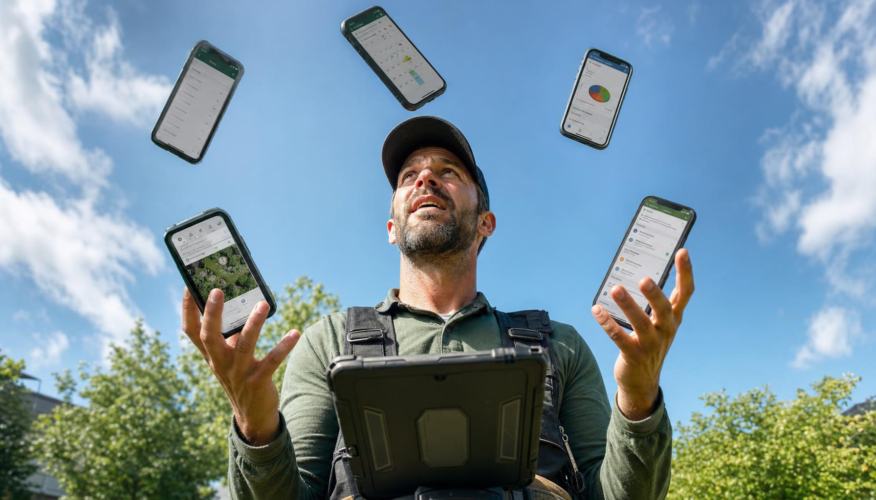 Lawn Care Company Software: The Real Cost of Juggling Five Different Apps