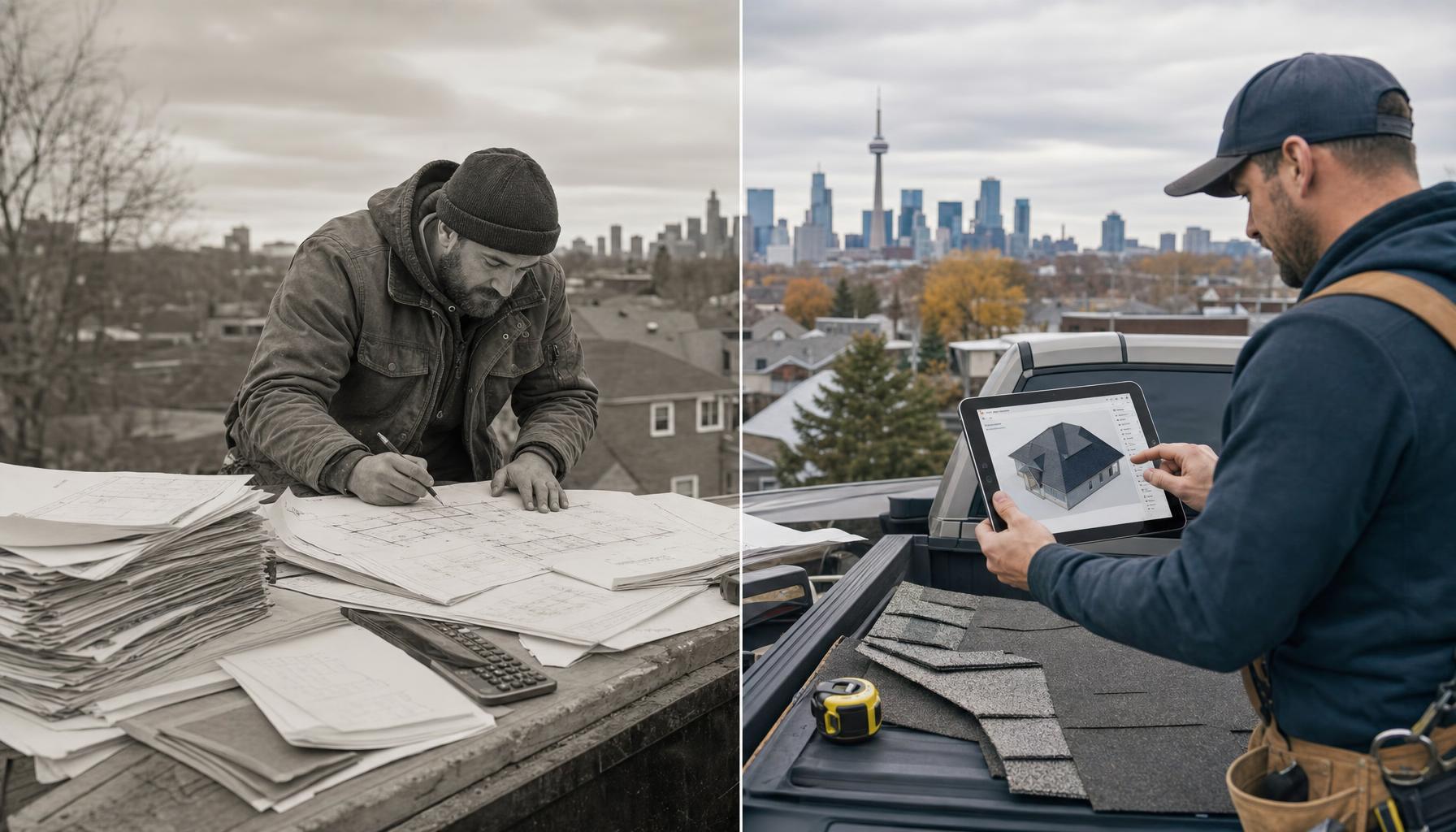 Roof Software vs. Paper Takeoffs: How Canadian Roofers Are Quoting Jobs Faster in 2026