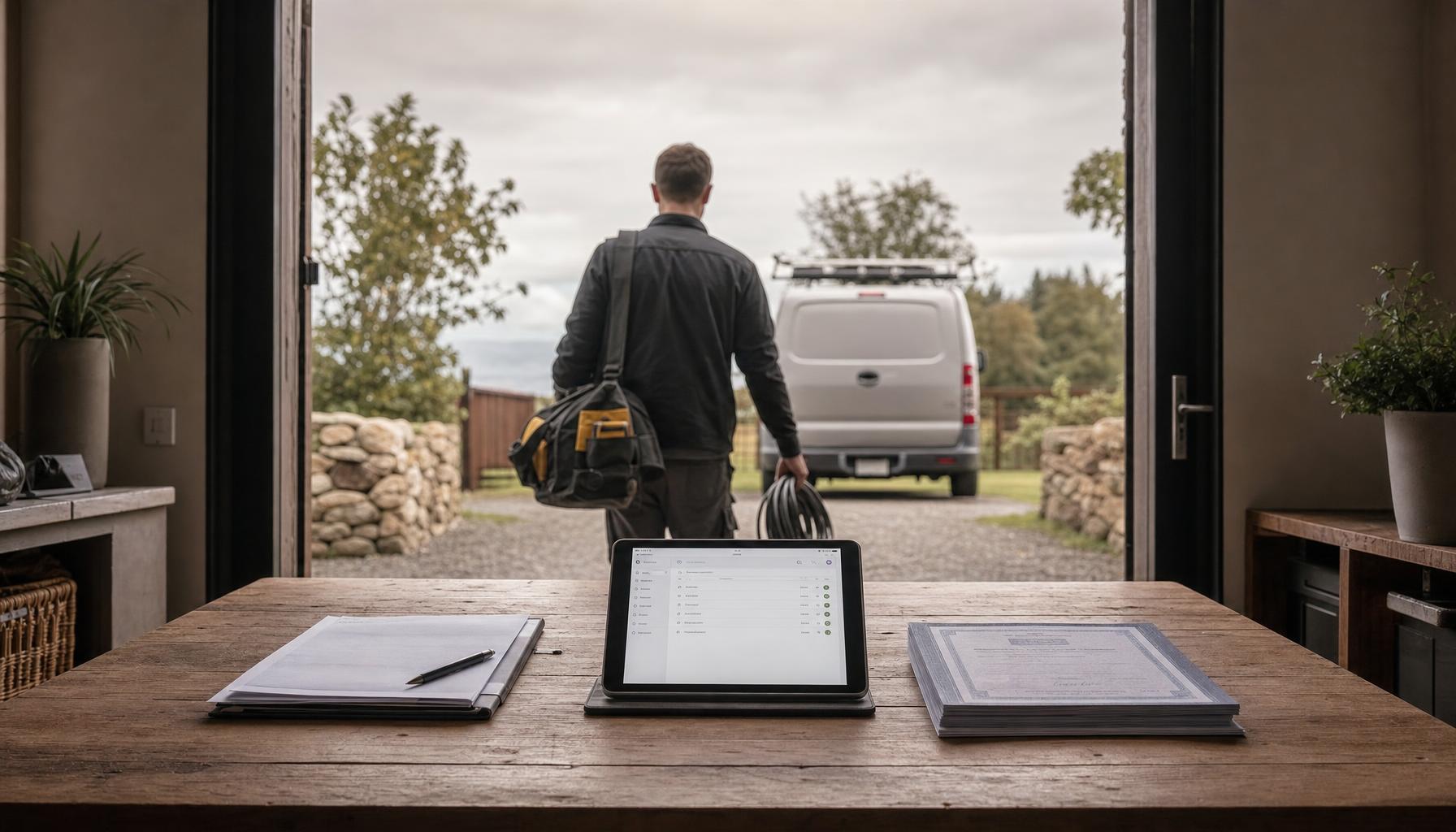Electrician Job Management Software: Quotes, Certificates and Invoices Without the Evening Paperwork