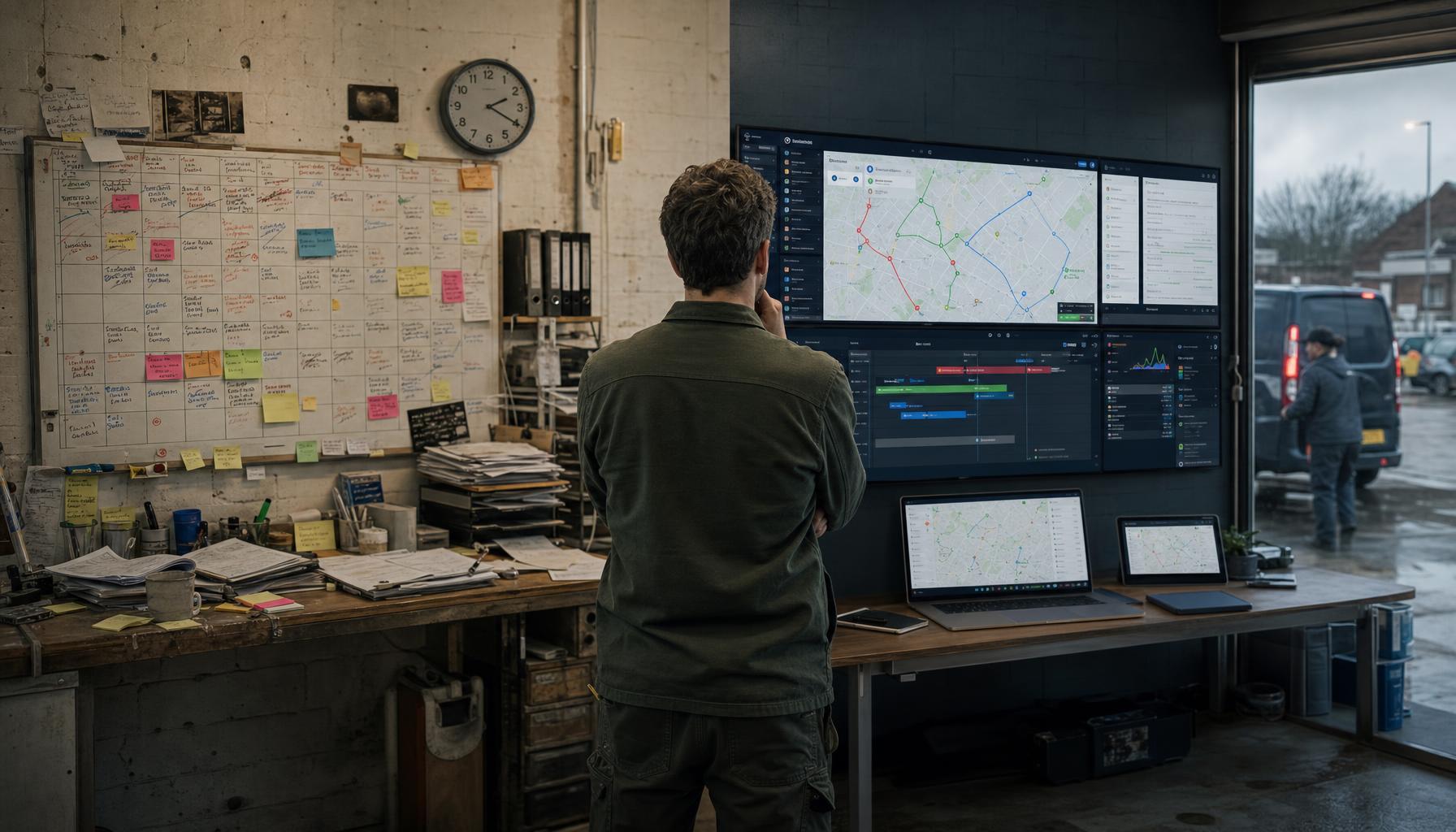 Job Scheduling Programs Compared: Why AI Dispatch Beats the Whiteboard in 2026