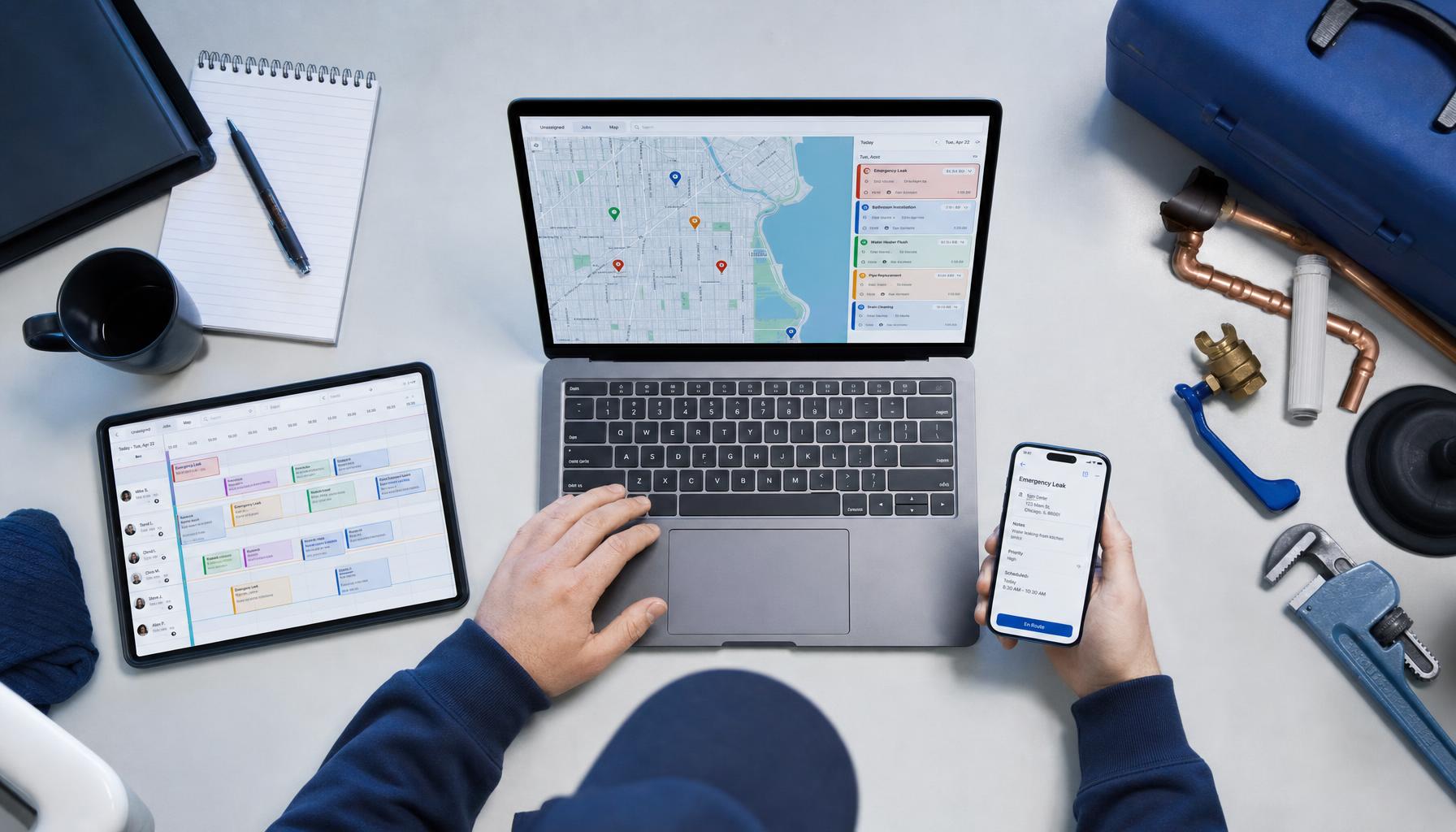 Scheduling Software for Plumbers: How an AI Dispatcher Fills Same-Day Emergency Slots