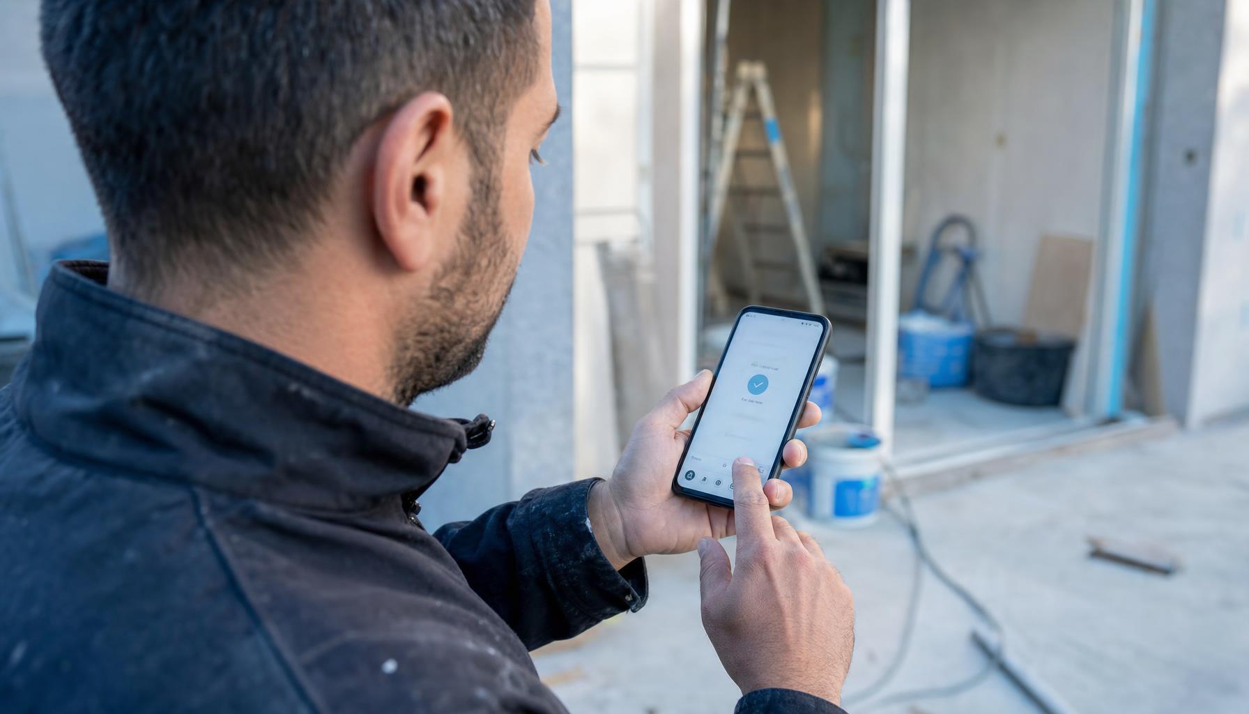 App para control de horas trabajadas: cómo cumplir el registro horario sin perder tiempo en obra