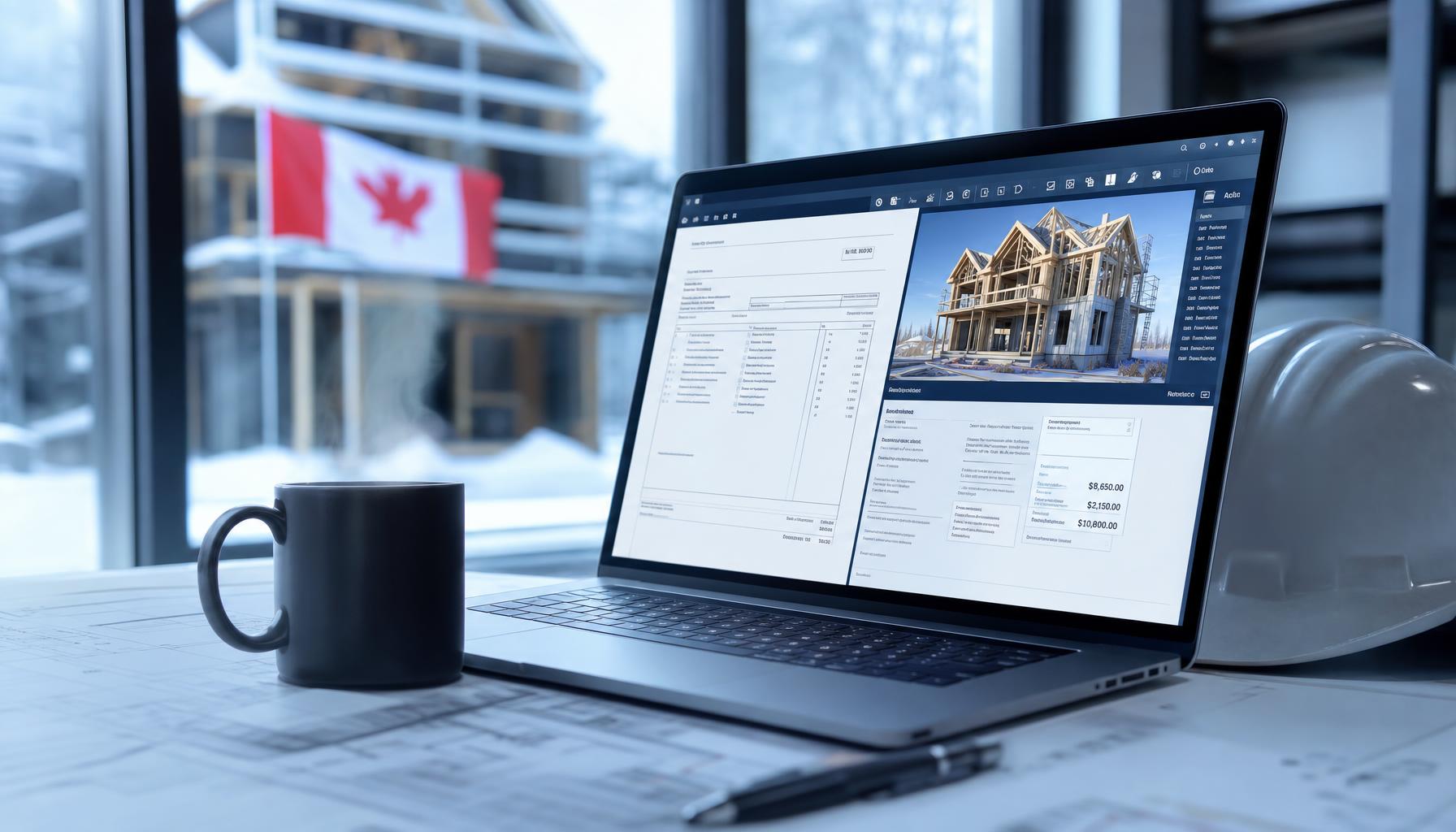 Logiciel devis facture bâtiment : le guide 2026 pour les entrepreneurs en construction au Canada
