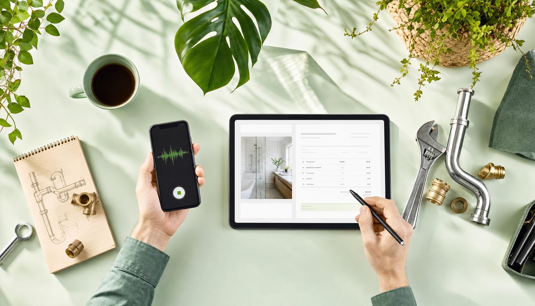 Devis plombier gratuit : comment sortir un devis pro en 5 minutes avec l'IA