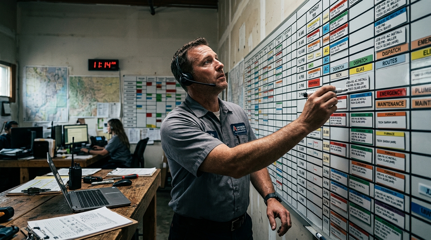 How to Schedule HVAC Jobs Efficiently: Tips for Growing Service Teams