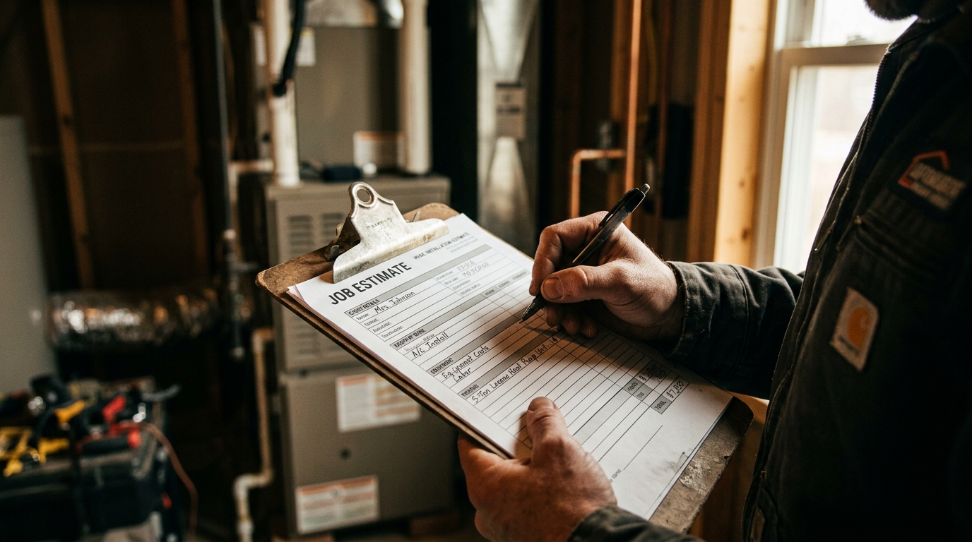 HVAC Estimate Templates: How to Write Quotes That Actually Close